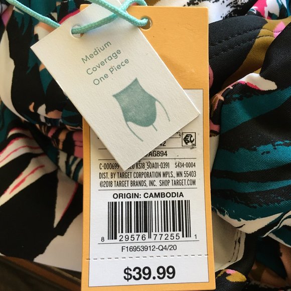 KONA SOL Twist-Back Medium Coverage One Piece Swimsuit  NEW WITH TAG! - Picture 10 of 10